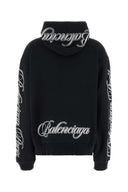 Balenciaga Slate Cotton Oversize Sweatshirt