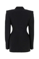 Balenciaga Charcoal Cashmere Blend Blazer