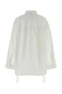 Balenciaga White Poplin Oversize Shirt