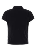 Balenciaga Black Piquet Polo Shirt