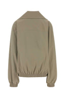 Balenciaga Cappuccino Stretch Polyester Oversize Jacket