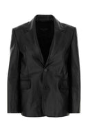 Balenciaga Black Leather Jacket