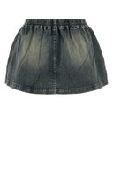 Balenciaga Denim Mini Skirt