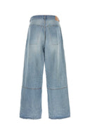Balenciaga Denim Wide Leg Jeans