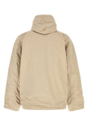 Balenciaga Sand Cotton Blend Oversize Padded Jacket