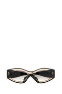 Alaia Black Acetate Sunglasses