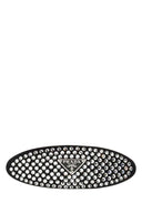 Prada Black Satin Hair Clip