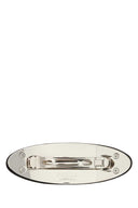 Prada Black Satin Hair Clip