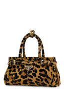 Prada Printed Calf Hair Mini Prada Bonnie Handbag