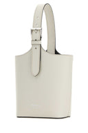 Prada White Leather Shoulder Bag