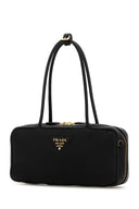 Prada skulderveske i sort skinn
