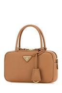 Prada Peach Leather Handbag