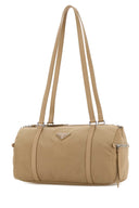 Prada Beige Re Nylon Large Shoulder Bag