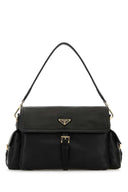 Prada 블랙 가죽 숄더백