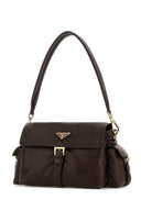 Prada Dark Brown Nappa Leather Prada Explore Shoulder Bag