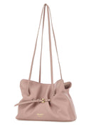 Prada Pink Nappa Leather Small Prada Dana Bucket Bag