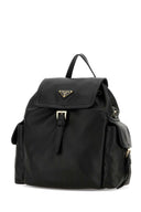 Prada Black Leather Backpack
