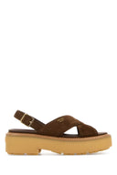 Prada brune semskede sandaler