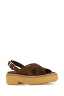 Prada brune semskede sandaler