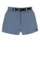 Prada 세룰리안 블루 캔버스 반바지