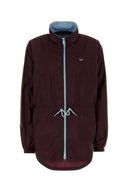 Prada Burgundy Re Nylon Windbreaker