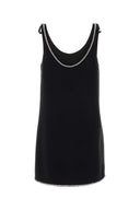 Prada Black Sable Mini Dress