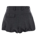 Prada Charcoal Grisaille Shorts