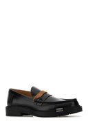 Maison Margiela Black Leather Dã©Cortiquã© Loafers