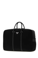 Prada Black Re Nylon Travel Bag