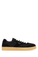Prada Black Suede E Re Nylon Sneakers
