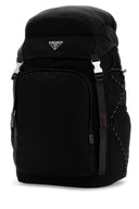 Prada Black Canvas Backpack