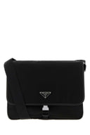 Prada Black Canvas Shopping Bag