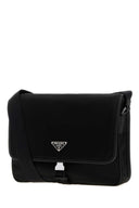 Prada Black Canvas Shopping Bag