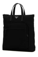 Prada Black Re Nylon Shopping Bag