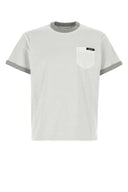 Prada wit katoenen omkeerbaar T-shirt