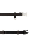 Prada Dark Brown Leather Belt