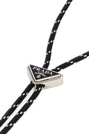 Prada Black Fabric Necklace