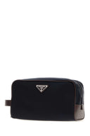 Prada Navy Blue Re Nylon Prada Speedrock Beauty Case