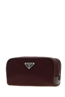 Prada Aubergine Fabric Beauty Case