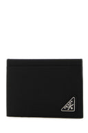 Prada Black Leather Card Holder