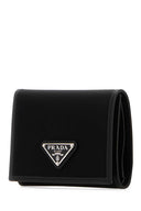 Prada Black Fabric Wallet