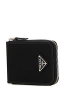 Prada Black Fabric Wallet