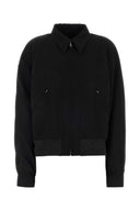 Bomber Maison Margiela in lana nera