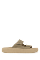 Veja Dove Grey Suede Slippers