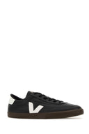 Veja Black Leather Panenka Sneakers