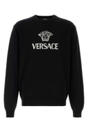 Versace 블랙 캐시미어 스웨터