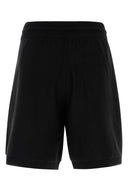 Amiri Black Wool Blend Bermuda Shorts