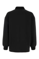 Polo Amiri de poliéster negro