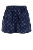 Tory Burch Printed Satin Shorts
