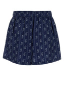 Tory Burch Printed Satin Shorts